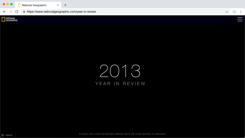 National Geographic: Year in Review