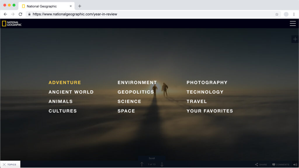 National Geographic: Year in Review
